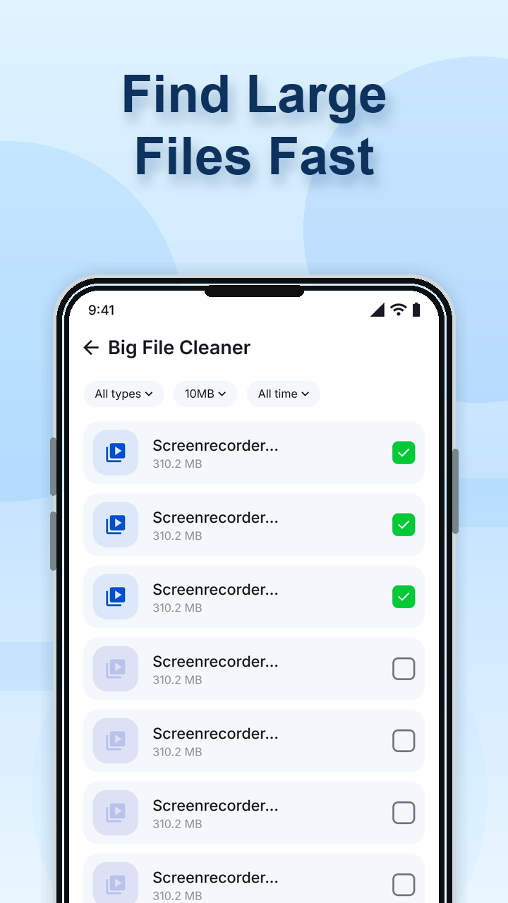 Large File Cleaner
